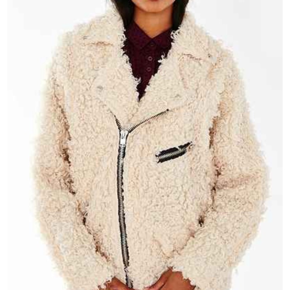 UNIF Urban Outfitters Fur Jacket